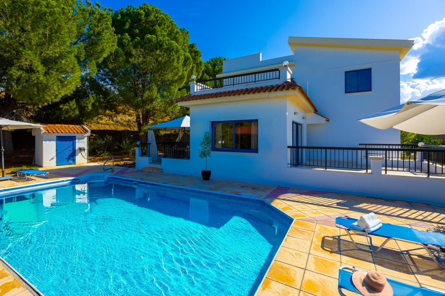 Villa Charoula Ena Polis Bagian luar foto